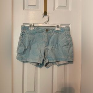 GAP Women's Sky Blue Shorts